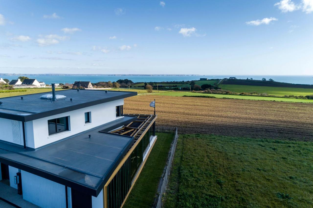 Vue A Couper Le Souffle - De Charme Avec En Bord De - Pointe Finistere Villa Plougonvelin